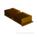 custom good quality aluminum extrusion heat sink